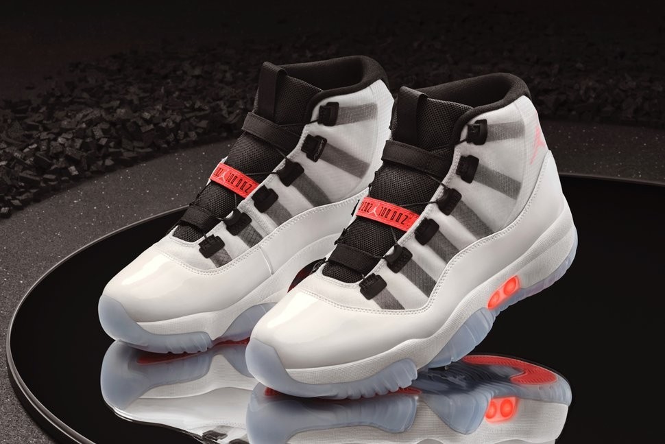 最新！Air Jordan XI将配备自动绑鞋带机能